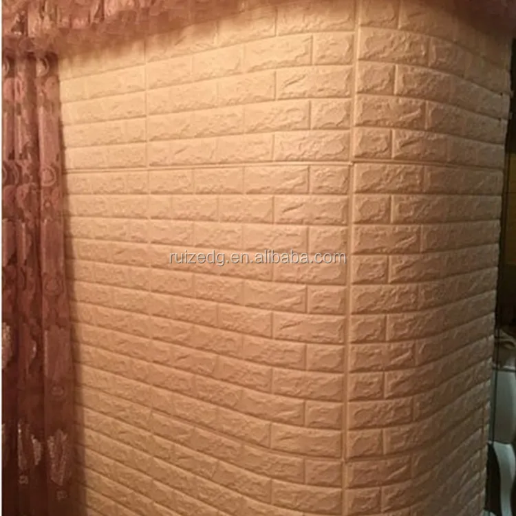 Декоративные внутренние и внешние обои с глубоким тиснением современные цветочным дизайном 3d кирпичные настенные панели