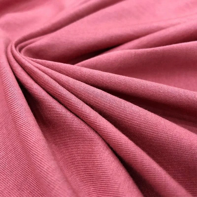 100% хлопкового трикотажа однотонных футболок а-ля 60ые длинные трикотажная ткань из чистого хлопка