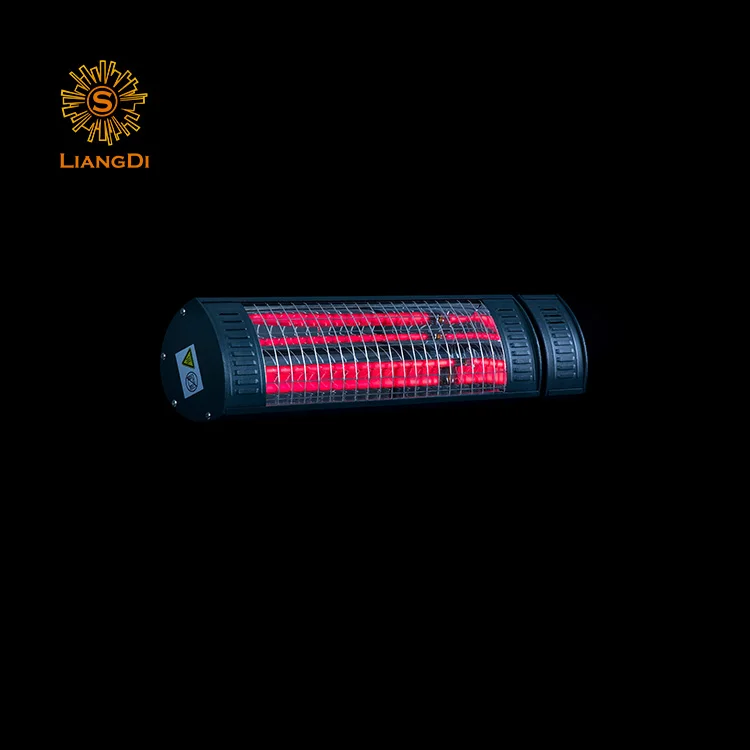 Инфракрасный наружный настенный нагреватель с низким/ультрабликовым дистанционным управлением