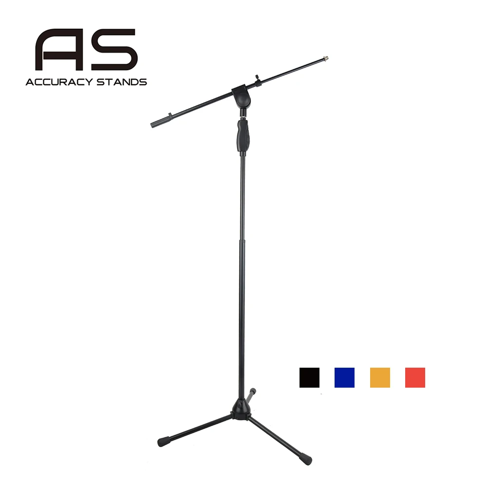 Four Color Professional Bottomless Microphone Stand with Floor Mic Stand MS007