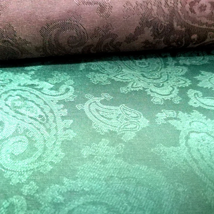 Китайский поставщик, оптовая продажа, тканая дышащая жаккардовая подкладка Пейсли/Мужская жаккардовая подкладка