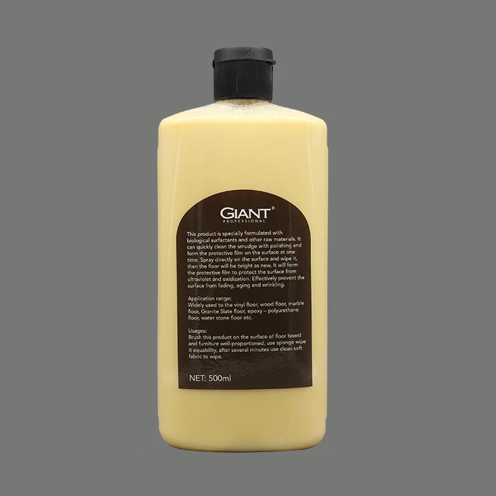 500ml good quality factory liquid floor polish wax