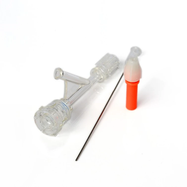 
Y connector medical device hemostasis push pull valves 