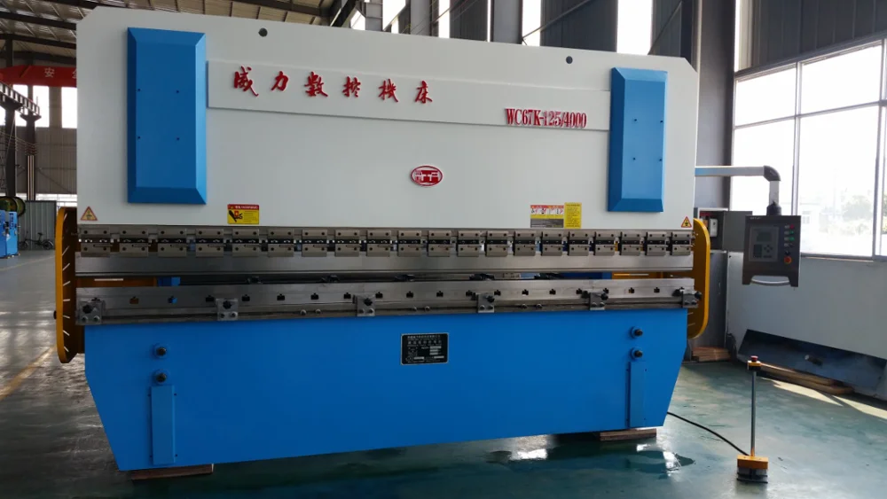 PLC Heavy Duty Folding Machine Automatic Bending Press Hydraulic Press Brake