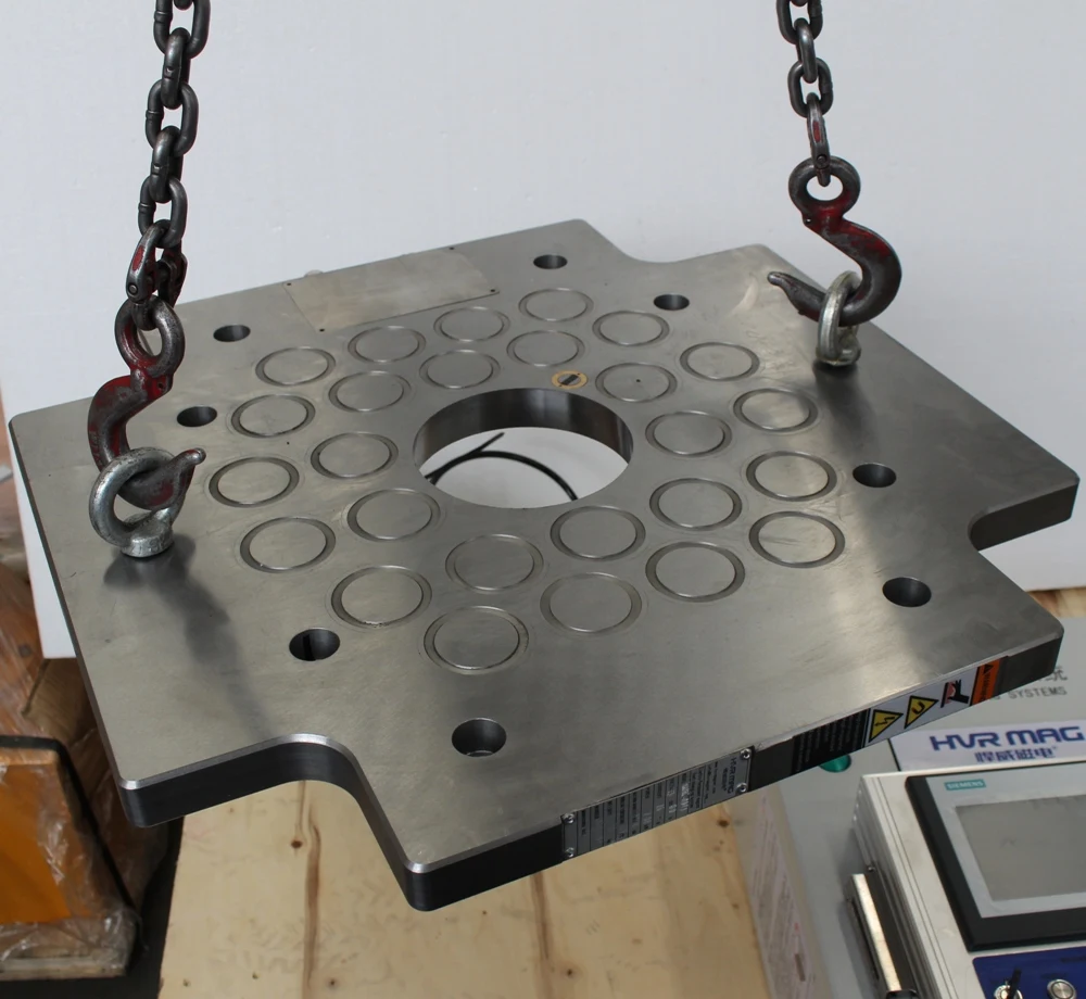 Plastic Injection Machine Energy Saving Quick Mold Magnetic Clamping System with Good Price