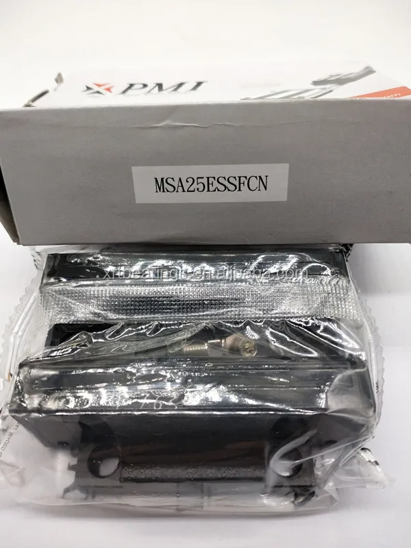 Оригинальный PMI MSA25ESSFC подшипник линейного движения MSA25 MSA25E MSA25E-N MSA25ESSFCN линейные направляющие образом и Линейный ползун