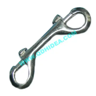 Rigging Hardware Stainless Steel Double Head Spring Snap Carabiner Hook