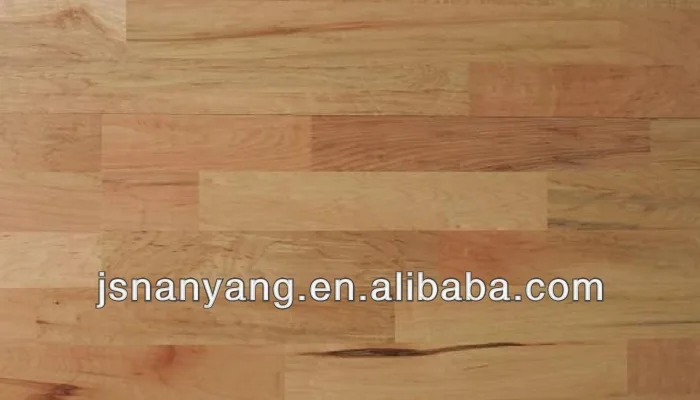 manufacturer price Canadian Maple 3 strips parquet flooring lacquered finish