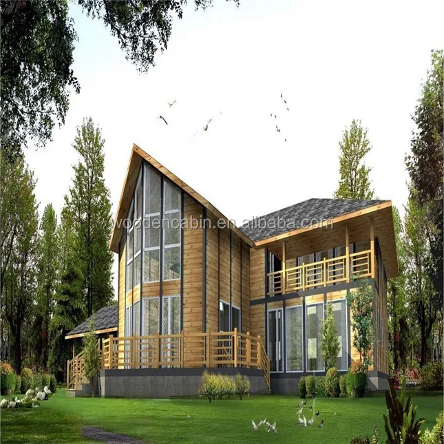 2013 Russian Prefabricated Wooden Houses with best price