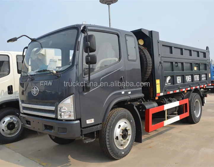 FAW 4x2 5 Ton Mini 6 Tires Tipper Dump Truck For Sale in Kenya