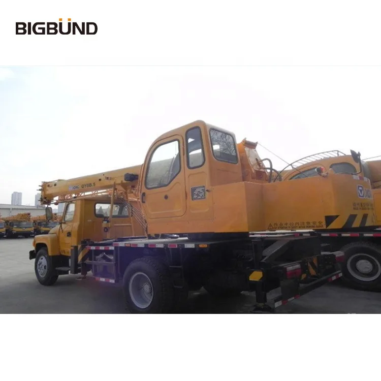 
QY8B.5 Many Years Factory Bigbund Official 8 Ton Hydraulic Arm Crane Truck Mini Truck Mounted Crane 