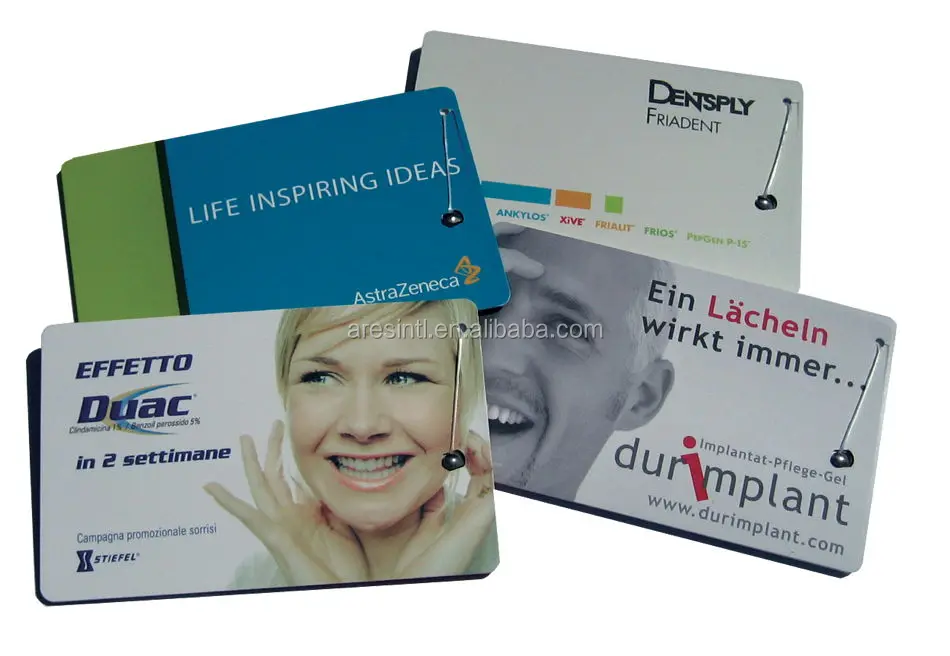 
credit card type dental floss card 