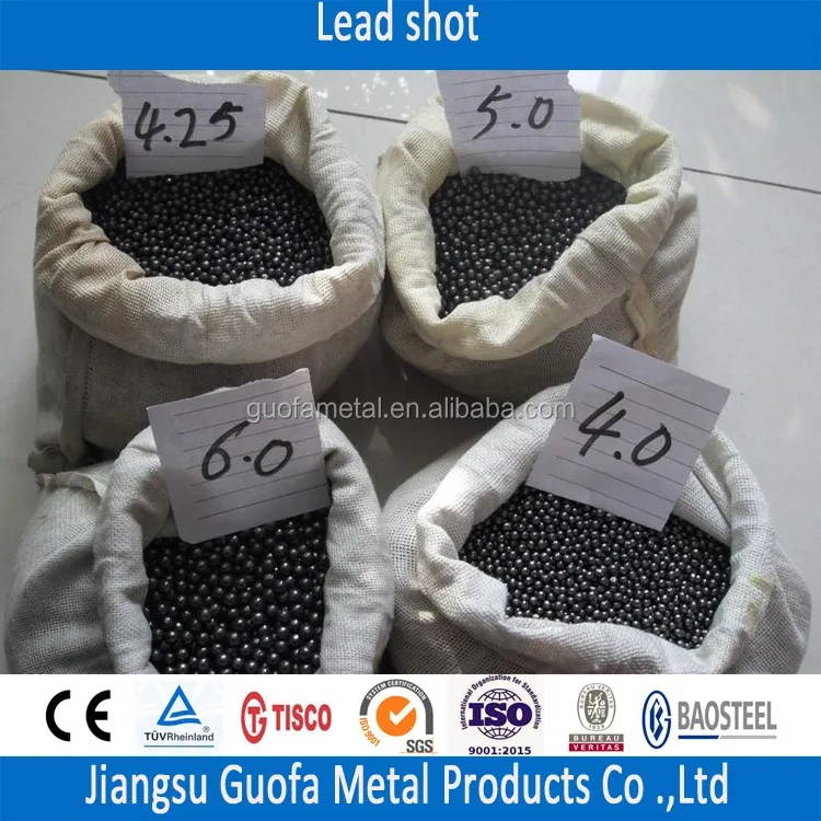 3mm 4mm 99.99% Pure Black Lead Pellet Ball
