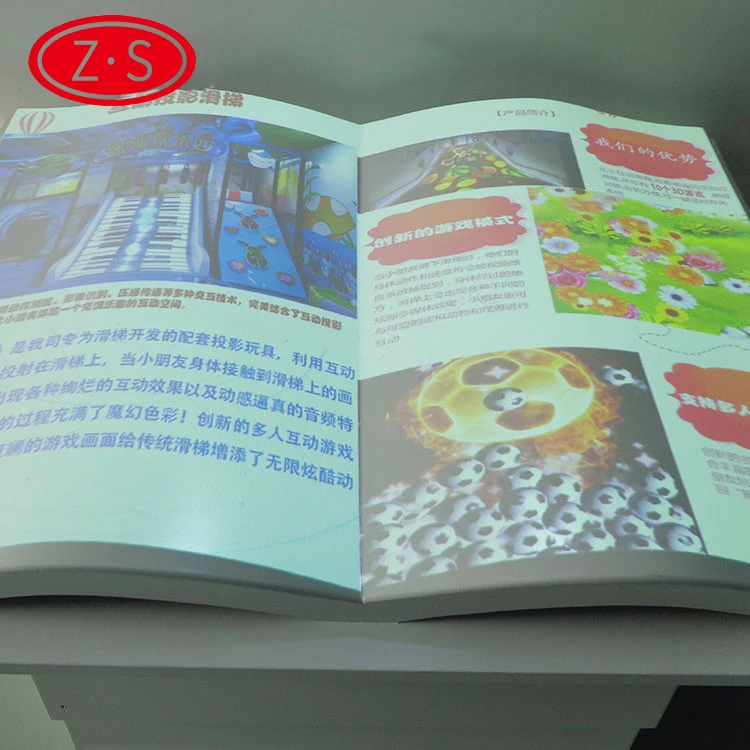 
Interactive Puzzle game machine interactive book for kids augmented reality projector game 