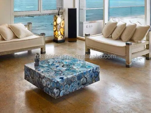 
Dinning table and office desk designs natural translucent onyx table 
