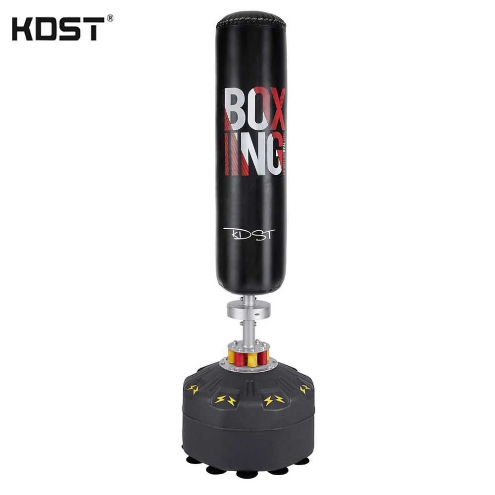 
logo custom hot sell fitness equipment heavy boxing training bags free standing kickboxing body punching bag 