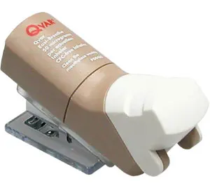 V-GF10-09 plastic blue mini heart shaped desktop stapler office desk organizer