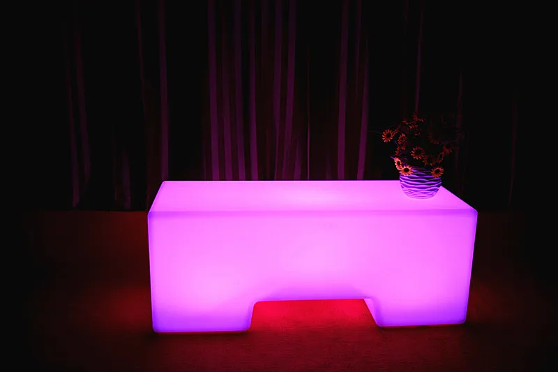 illuminating chair/led bench/ led cube chair