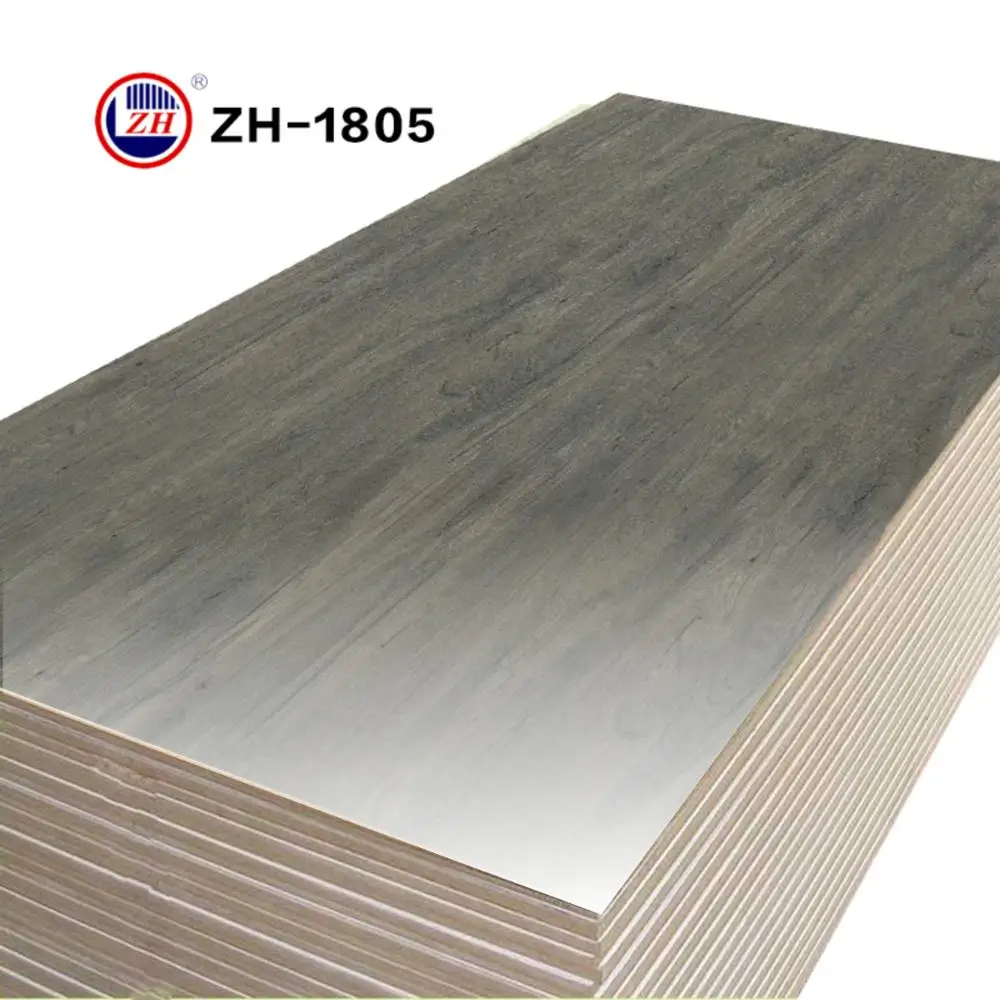 High gloss wood grain fiberboard mdf for furniture