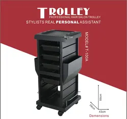 Kingwin Beauty Hairdressing Salon trolley , trolley for hairdresser