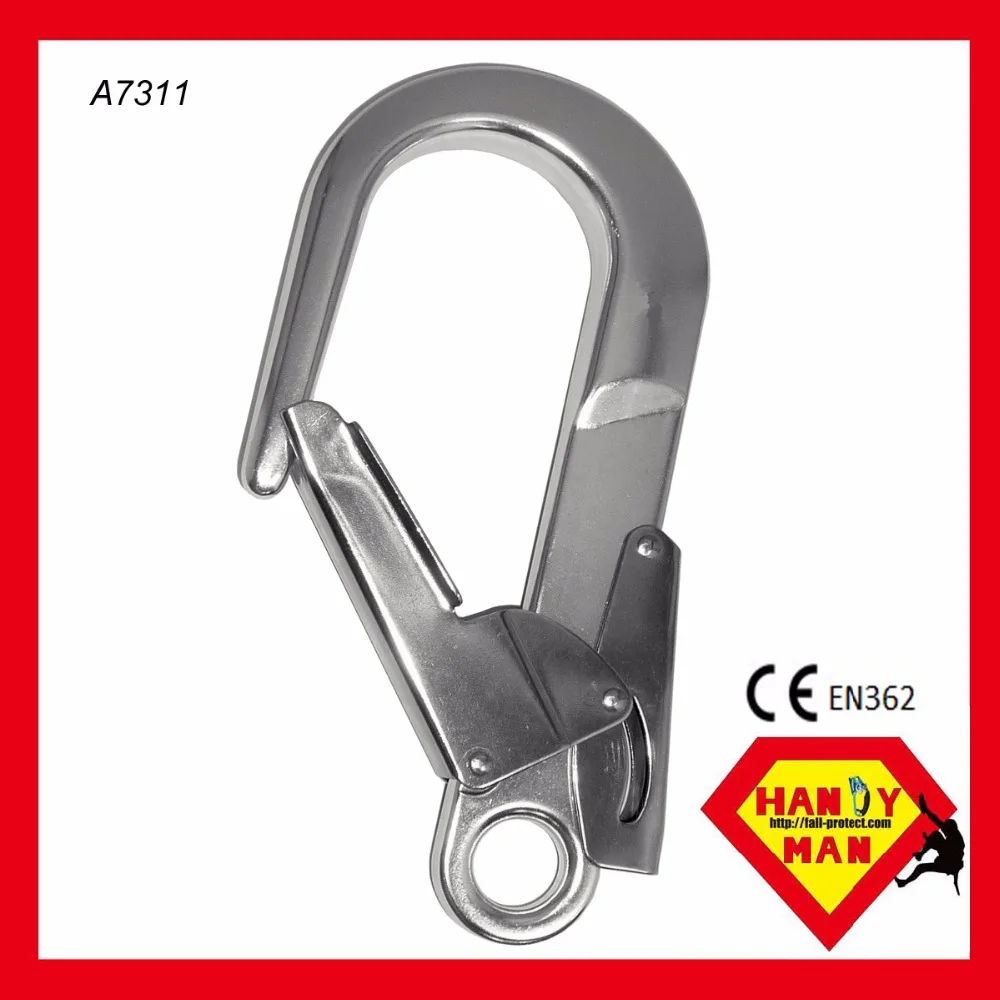 Safety CE Certificate Captive Eye Industrial Forged Aluminum Alloy Rebar Hook