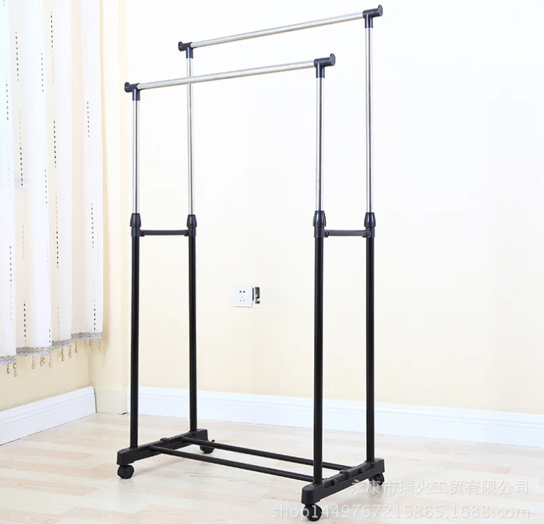Adjustable Stainless Steel Material Cloth Rack Stand