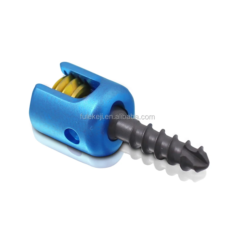 Titanium posterior cervical system spine implant