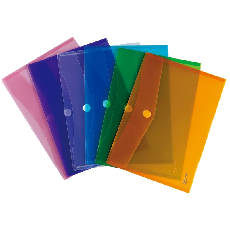 Popper Wallets A4 Assorted Cheapest A4 Document Wallets