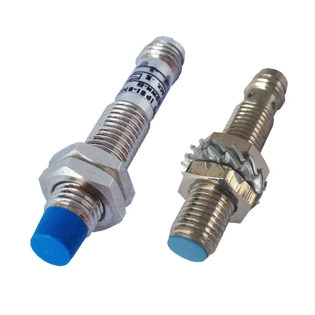 M8 Connector Short Body Inductive Proximity Sensor Switch NPN/PNP 5V/12V/24VDC Metal Detector IP67 Water Resistant (IBEST)