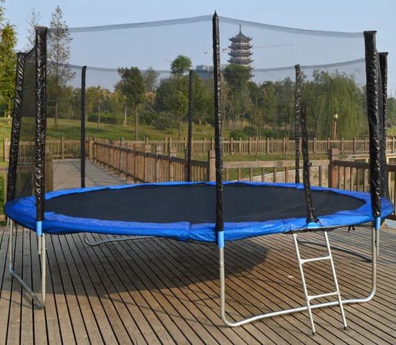 14ft fourstar professional factory outdoor gymnastic trampoline for best sale