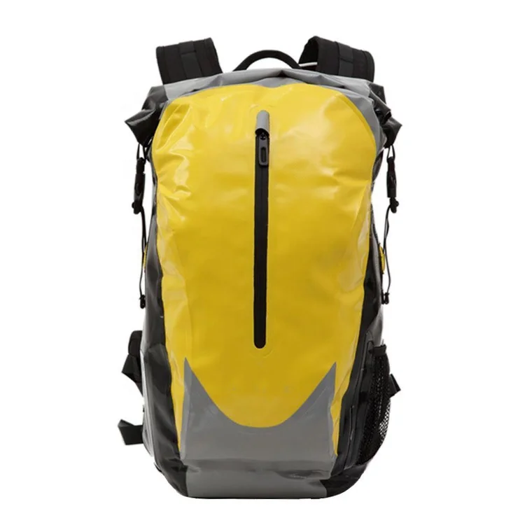 Hot Product Tarpaulin 20L 30L 40L Rucksack Grey Waterproof Dry Bag Backpack For Camping Hiking