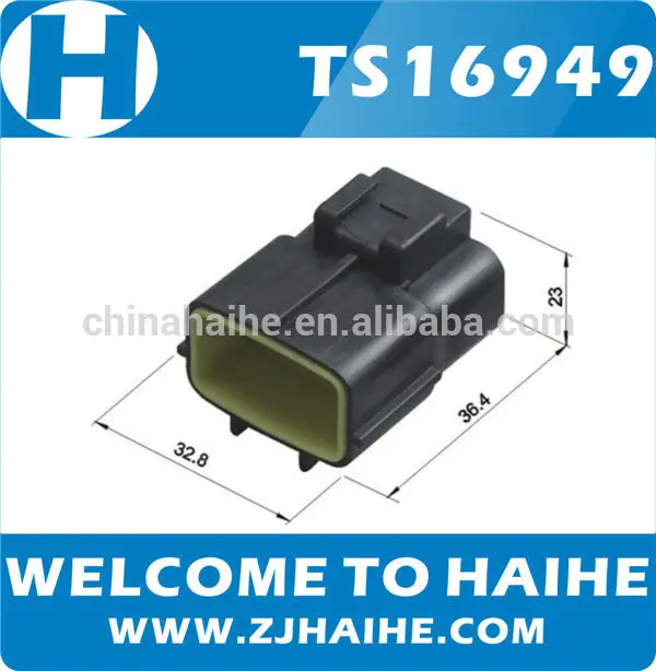 10-контактный электрический входной и выходной разъем