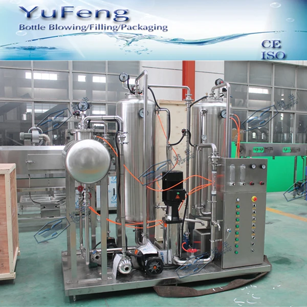 3 tanks CO2 mixing machine for carbonated water machine