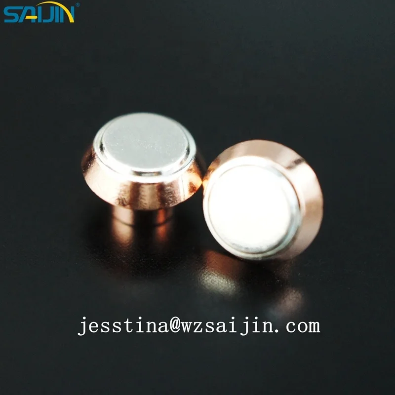 popular AgCdo cooper bimetal electrical silver contact point for relay