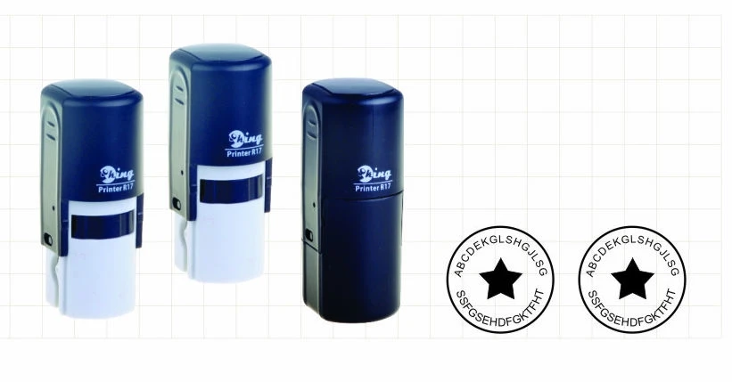 2023 office use Plastic Stamp Refillable Office Use  Self-Inking Rubber Stamp