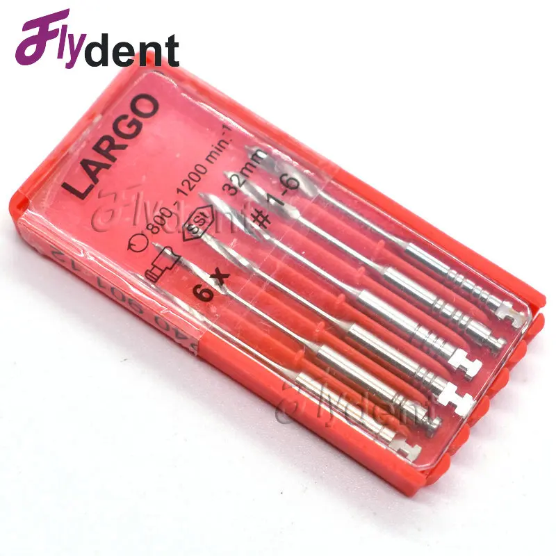 
Dental drills largo Endodontic Reamers Drill Burs peeso reamers for dentist root canal use 