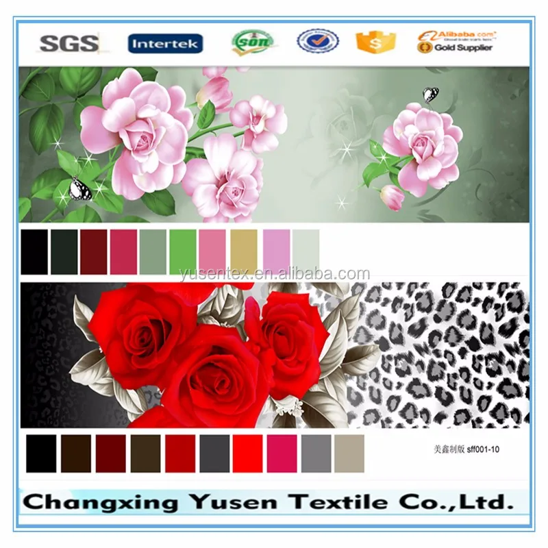 new design best sell home textile 100% polyester printing fabric disperse bedsheet