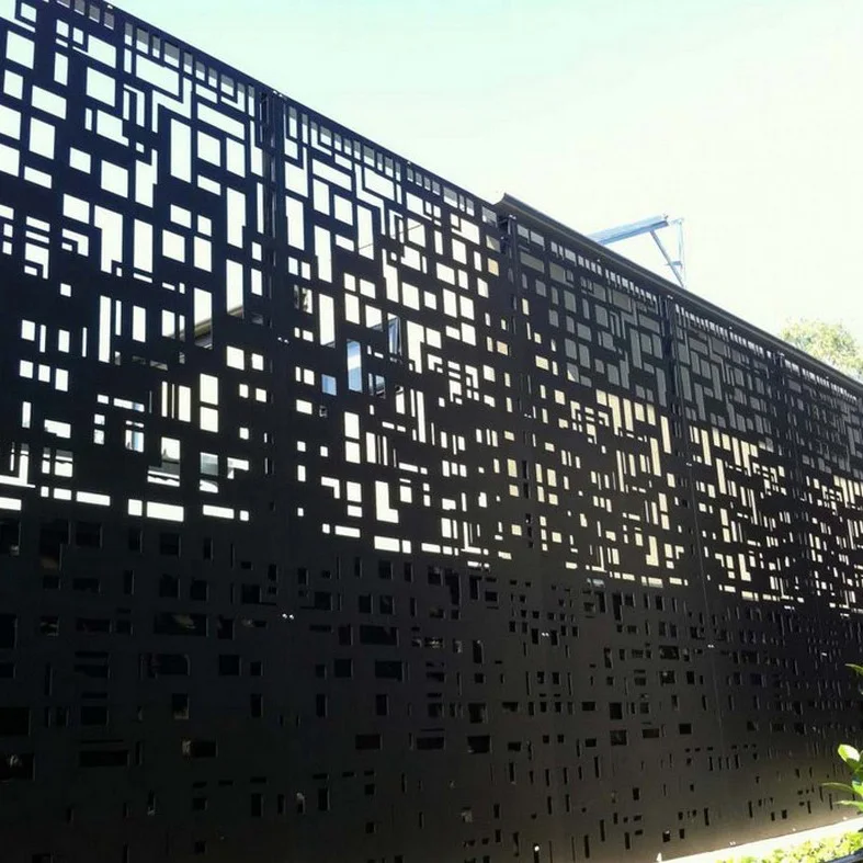 Atlanta exterior metal wall facade for building exterior wall decoration