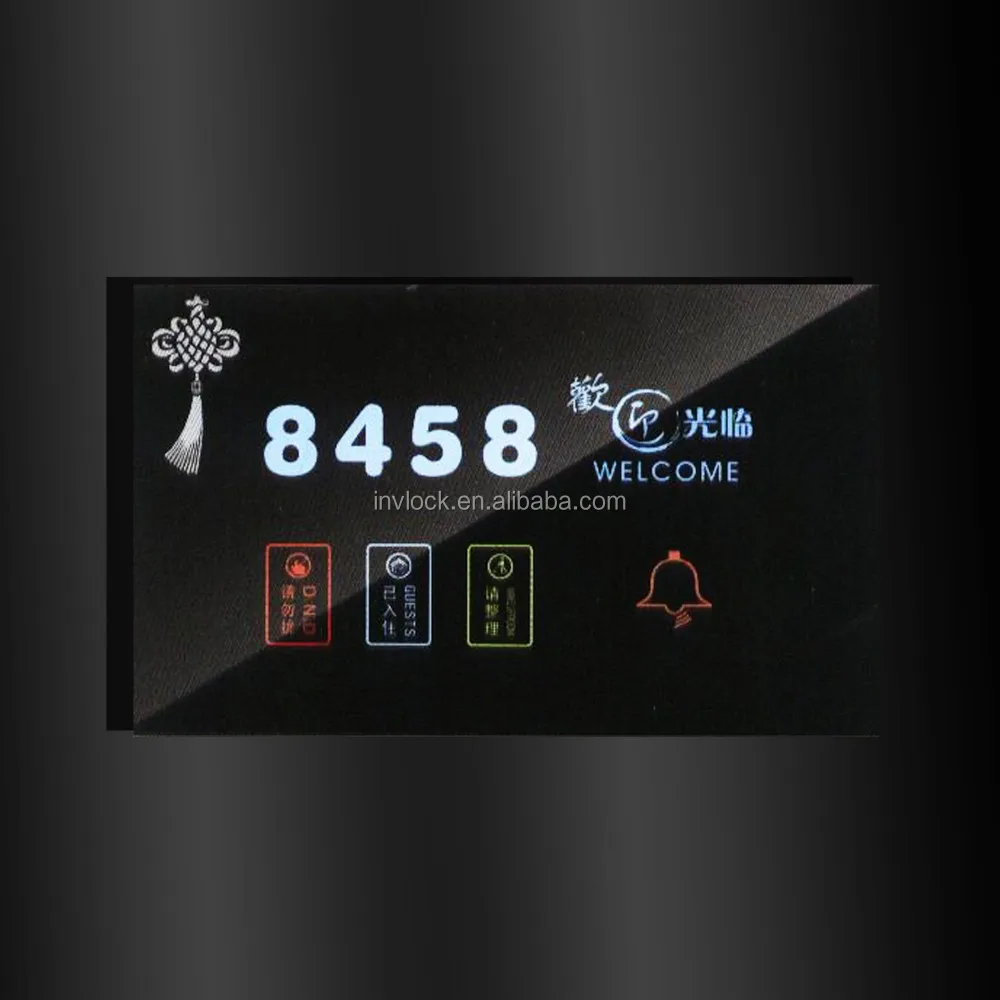 luxury door plate for hotel