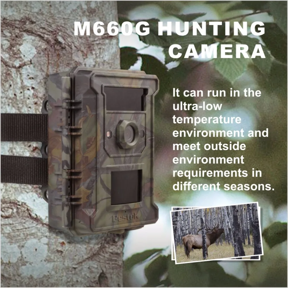 Bestok CCTV Wireless Hidden Night Vision Action Outdoor Security Wildlife Camera