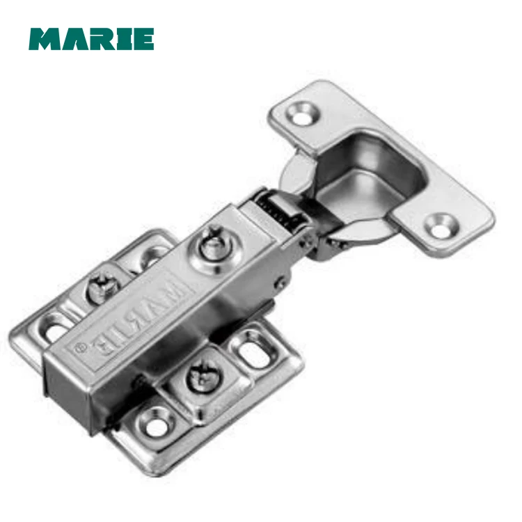 Hidden invisible barrel concealed hinge for cabinet doors