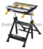 
Height Adjustable Tiltable Worktop Workbench Foldable Work Table Woodworking Tools 