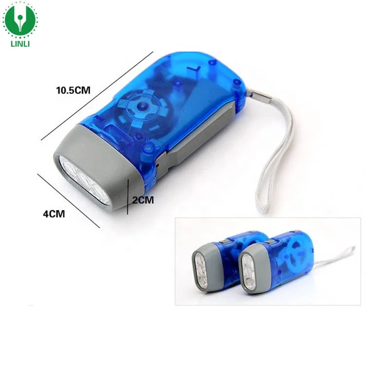 Emergency Multipurpose Flash Outdoor Dynamo Torch Light,Hand-cranked Solar Dynamo Torch Light