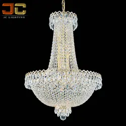 Luxury decorating lantern lamp antique empire shiny crystal chandelier classic style for hotel restaurants or wedding scene