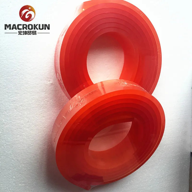 polyurethane PU silk screen squeegee rubber