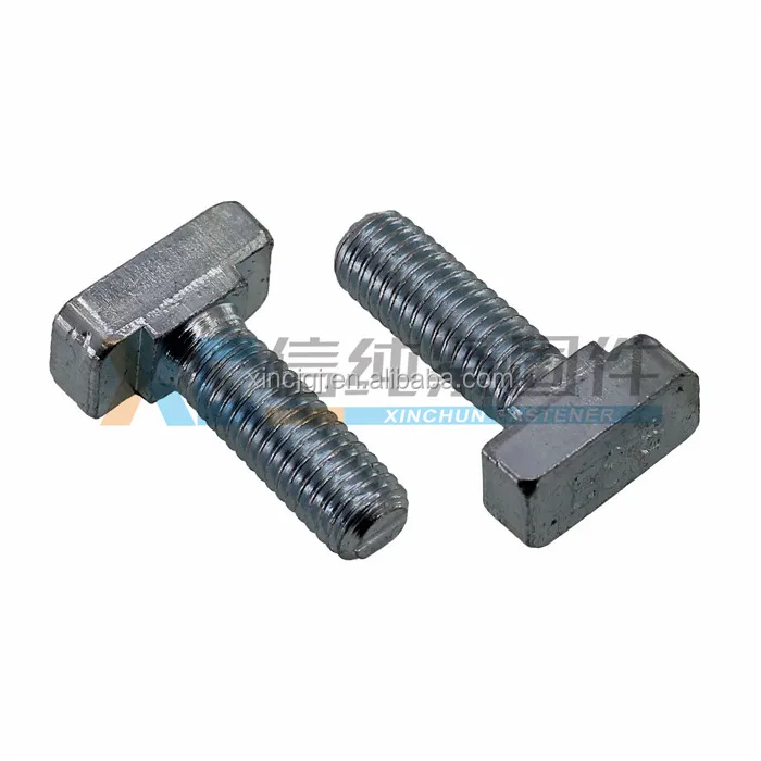 big square head T bolt