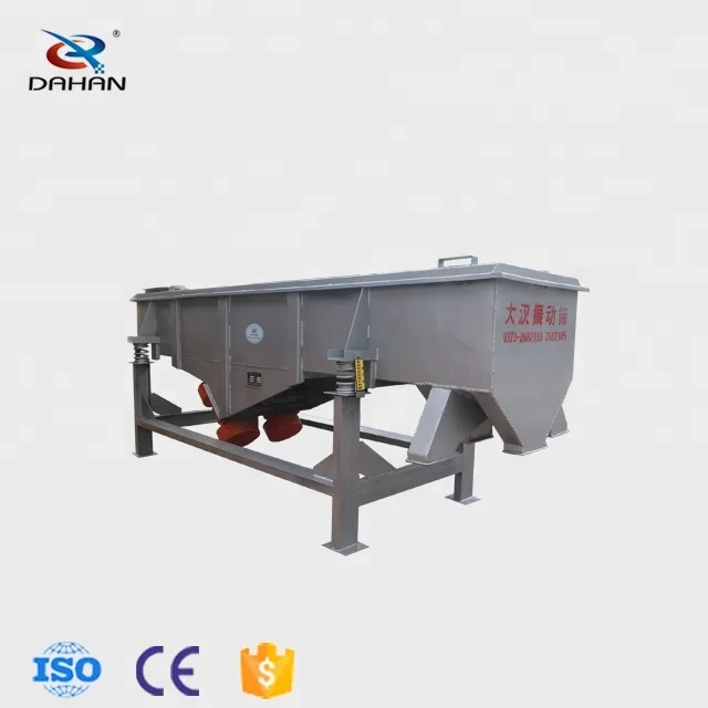 High Capacity Horizontal Linear Vibrating Screen Price for Sand Sieving