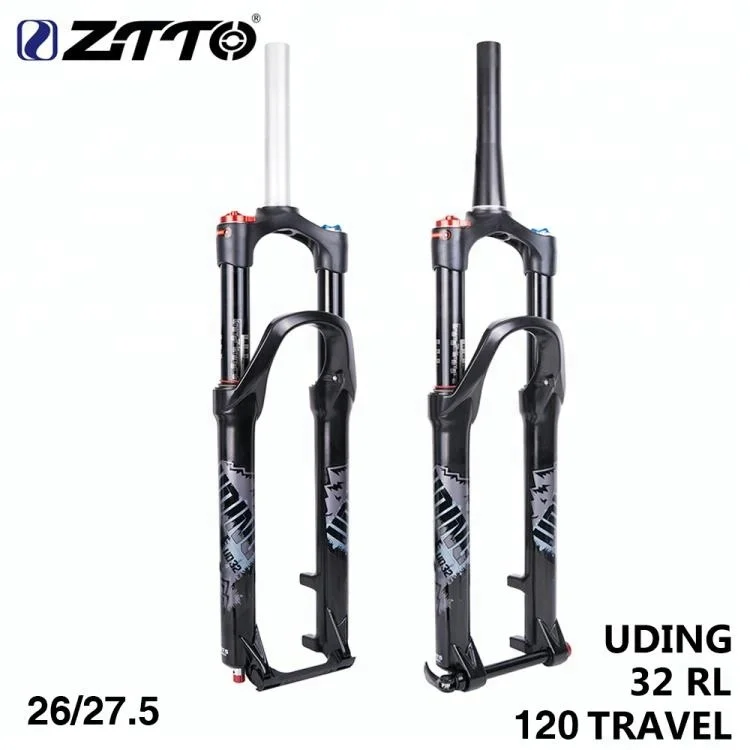 UDING 32 RL Suspension Lock Straight Tapered Thru Axle QR Quick Release AIR Bicycle Fork