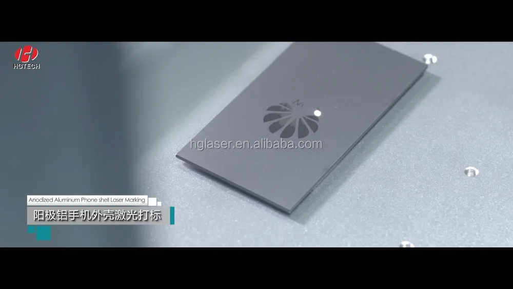 HGTECH Best price LSF20 portable metal nometal fiber laser marking engraving machine for automobile accessory