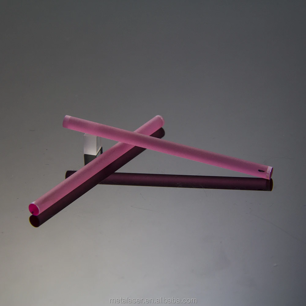 
Chinese manufacture cheap price Laser Crystal er yag crystal rod 